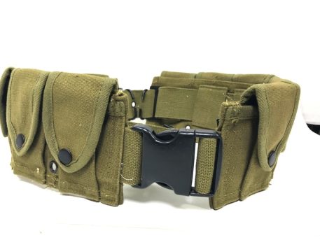 military surplus 10 pocket cartridge belt copy od