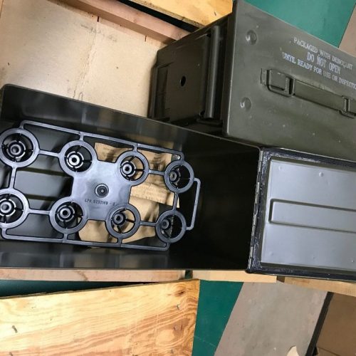 50 cal sized ammo boxes 2pc crated box731 3
