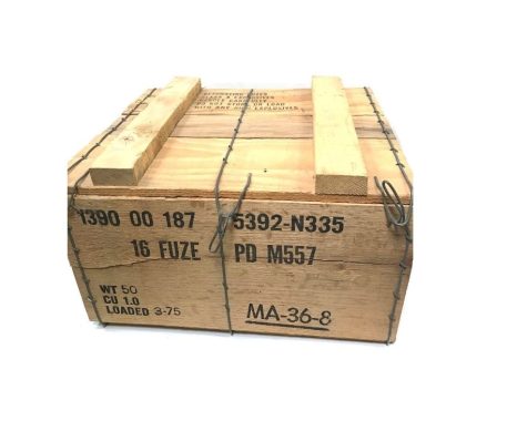 50 cal sized ammo boxes 2pc crated box731 6