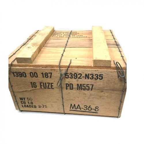 50 cal sized ammo boxes 2pc crated box731 6