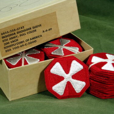 8th army shoulder patch ins1025