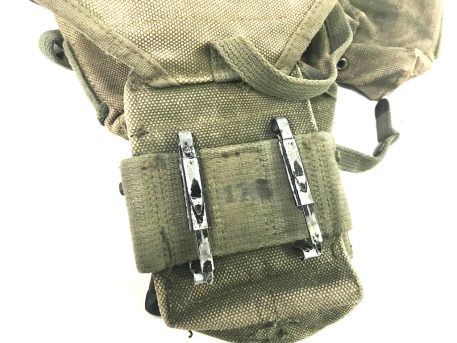 military surplus m-16 vietnam canvas pouch