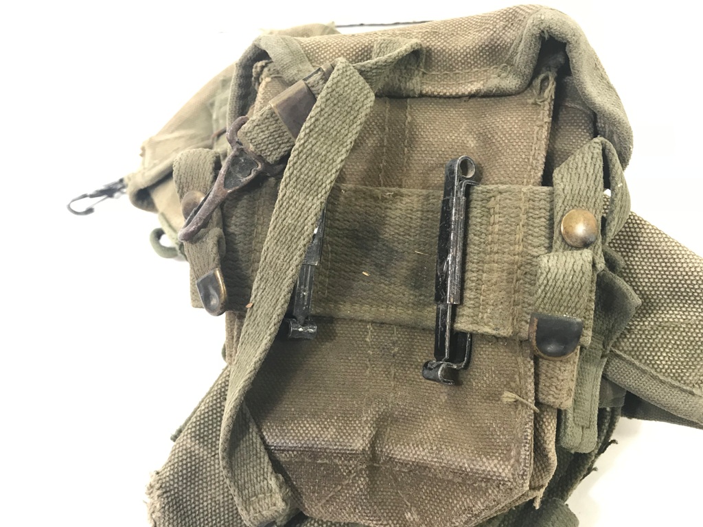 Vietnam M16 Ammo Pouch, M16, Canvas, Used, Fair