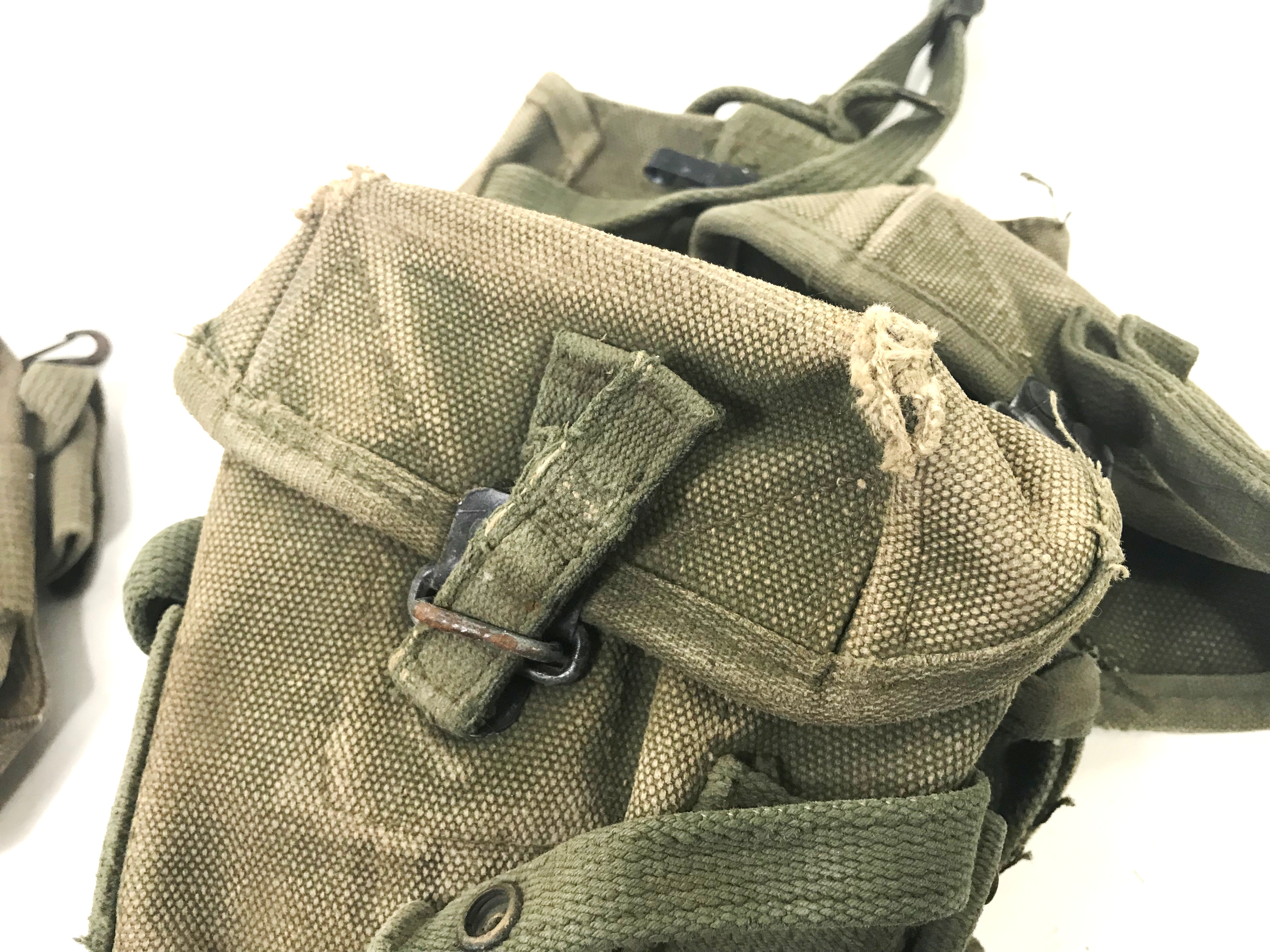 Vietnam M16 Ammo Pouch, M16, Canvas, Used, Fair