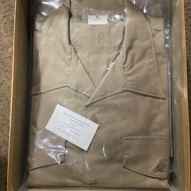 VIETNAM USMC KHAKI SHIRT SHORT SLEEVE US XL