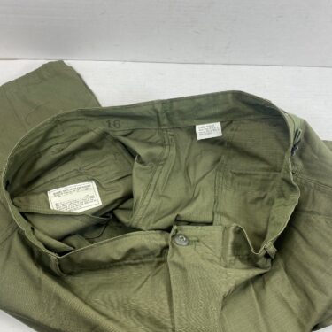Vietnam Jungle Fatigues Rip Stop Pants, XLR