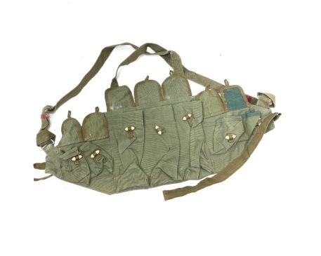 chinese vietnam ak-47 mag chest pouch chest rig