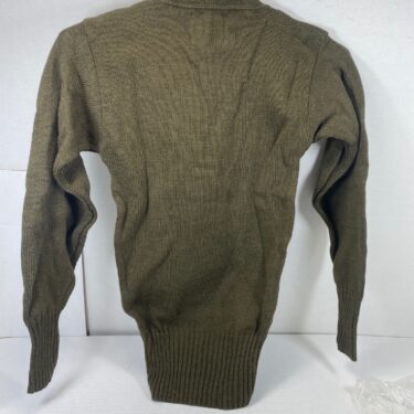 army 5 button wool bdu sweater xsmall clg590 4
