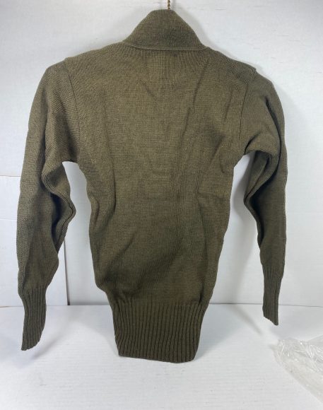 army 5 button wool bdu sweater xsmall clg590 4