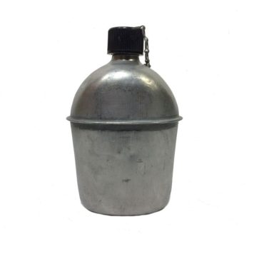 NEW 0601Military Stainless Steel Canteen with Army Green Nylon Canteen Cover HOT 