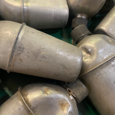 army canteen metal stainless used otg37 6