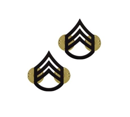 us pin on army rank black staff sergeant