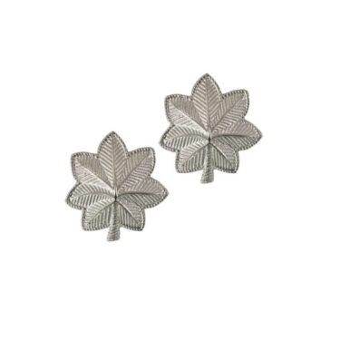 army pin on officer rank lt colonel nickel plated