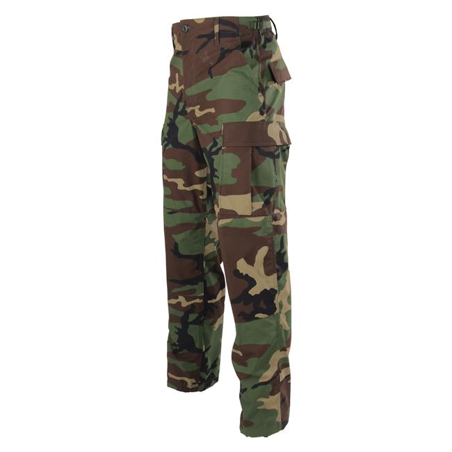 BDU Trousers Ripstop, Woodland pants made by Propper
