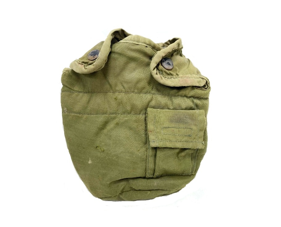 Genuine US Military OD 1 QT QUART CANTEEN COVER Pouch Carrier Fair Condition 
