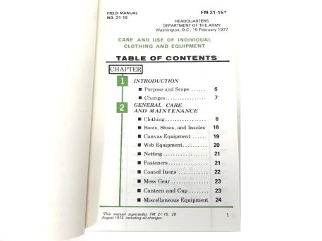 care and use field manual 21 15 sur353 4