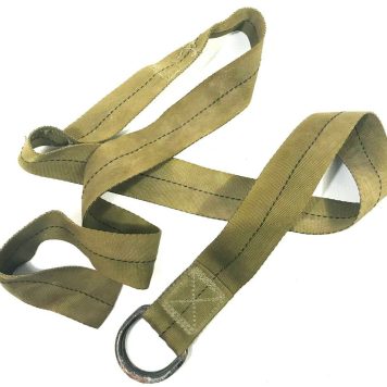 used condition nylon double d buckle straps off parachutes