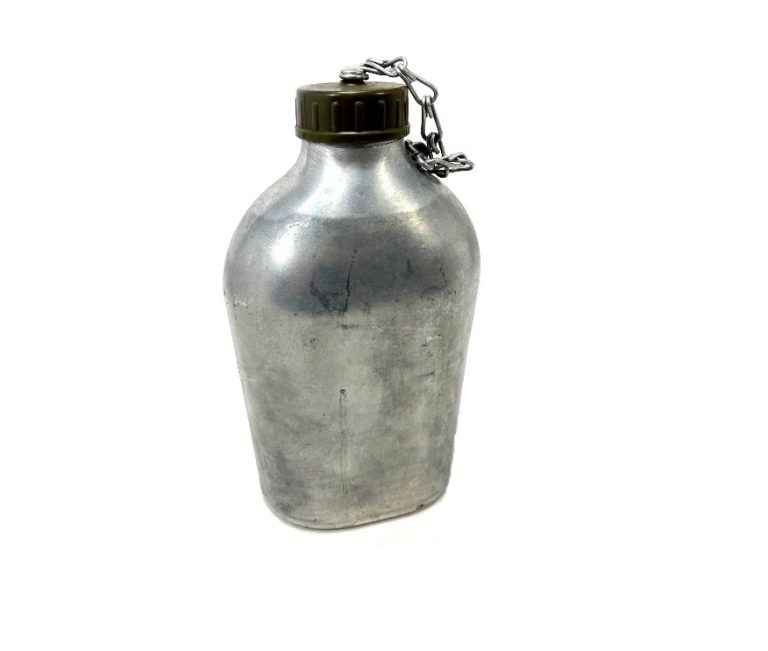 French Aluminum Canteen