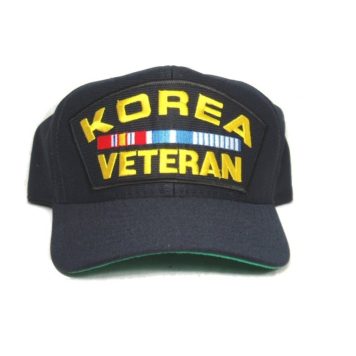 military surplus korea veteran cap with ribbons