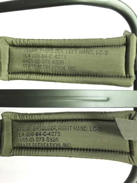 Y-Shaped Shoulder Strap & Metal Tow Rack For LC-1 Alice Pack Frame - Tactical Raiders