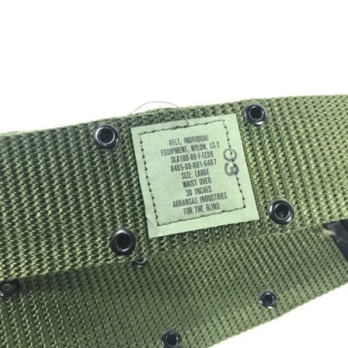 lc 2 pistol belt nylon metal lg bel752 1