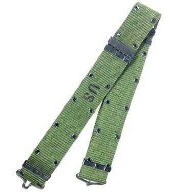 lc 2 pistol belt nylon metal lg bel752 2 rotated