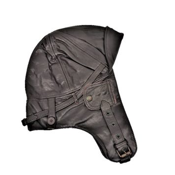Size Medium Toffee Leather Pilot Cap Jomashop.com Women Accessories Headwear Caps 