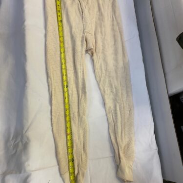 long underwear pants 100 % cotton med clg673 x (6)