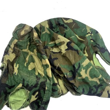 M-1 Helmet Cover, Transitional Pattern used good condition