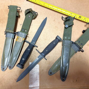 m 16 ar 15 military bayonet used knm174 x (1)