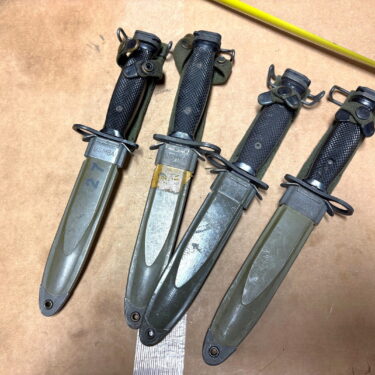 m 16 ar 15 military bayonet used knm174 x (3)