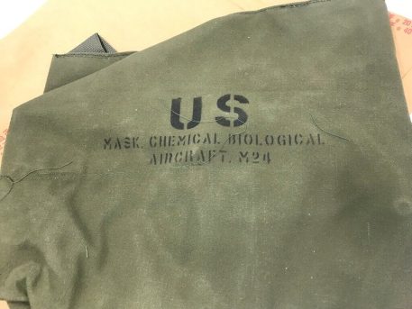 M-24 Aircraft Gas Mask Bag