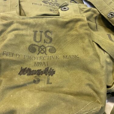 m9a1 gas mask bag used bag1746 x (2)