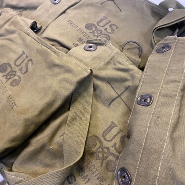 m9a1 gas mask bag used bag1746 x (3)