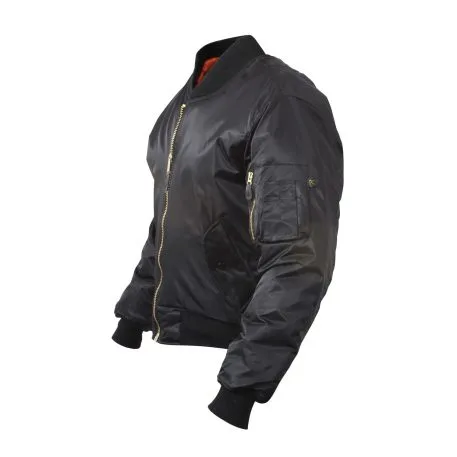 Ma 1 Flight Jacket Copy Black
