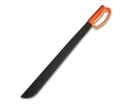 machete w handguard orange knm1662