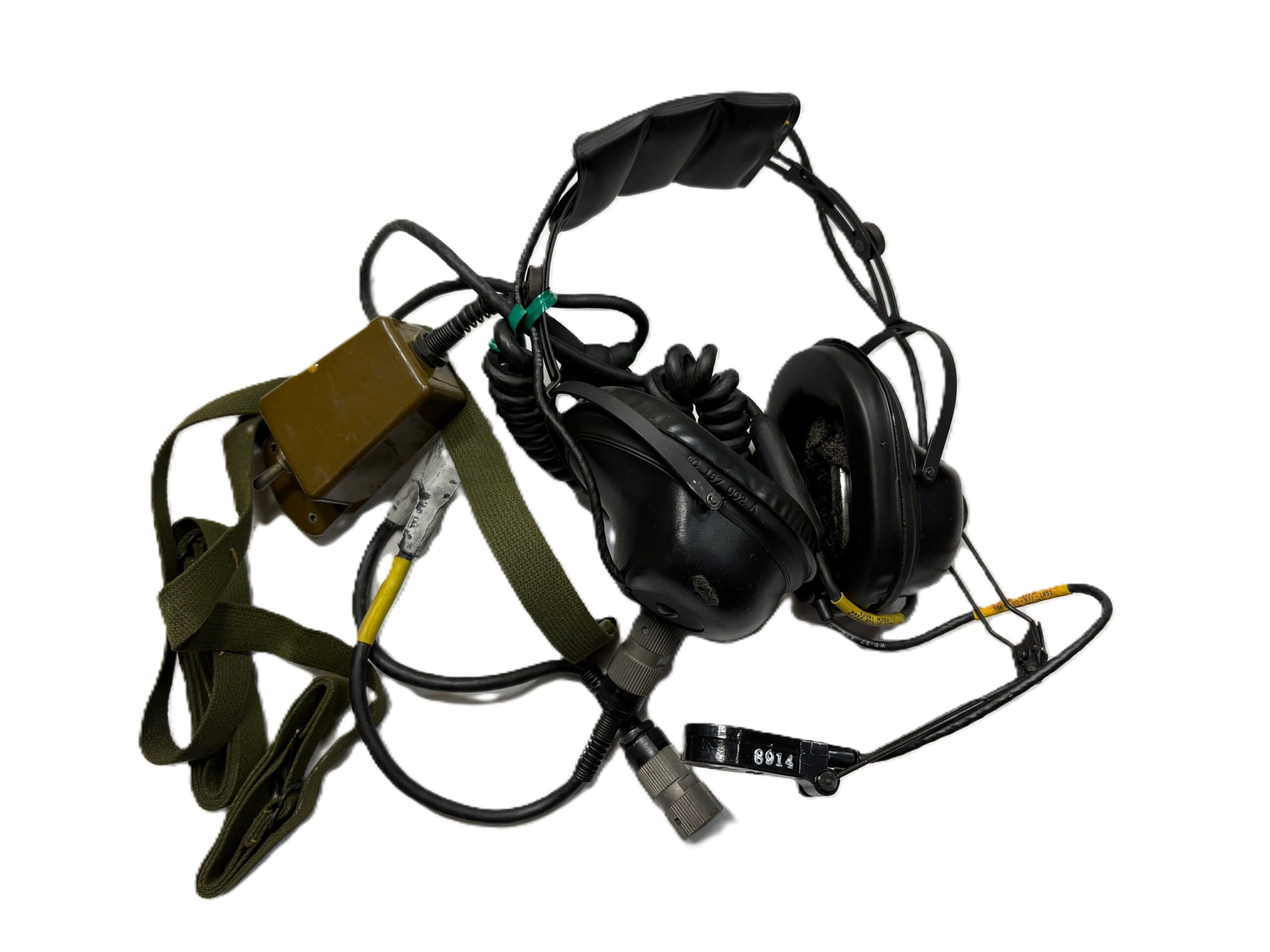 military headset with boom mic and chest switch ava2392 (1)