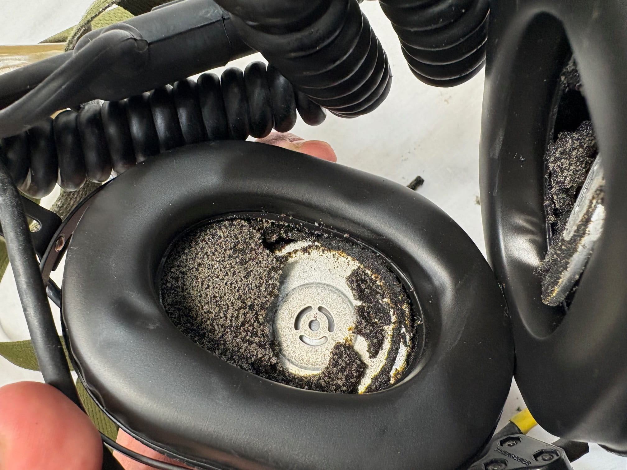 military headset with boom mic and chest switch ava2392 (6)