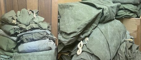 military shelter half pup-tent