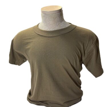 military t shirt brown small clg482 x (1)