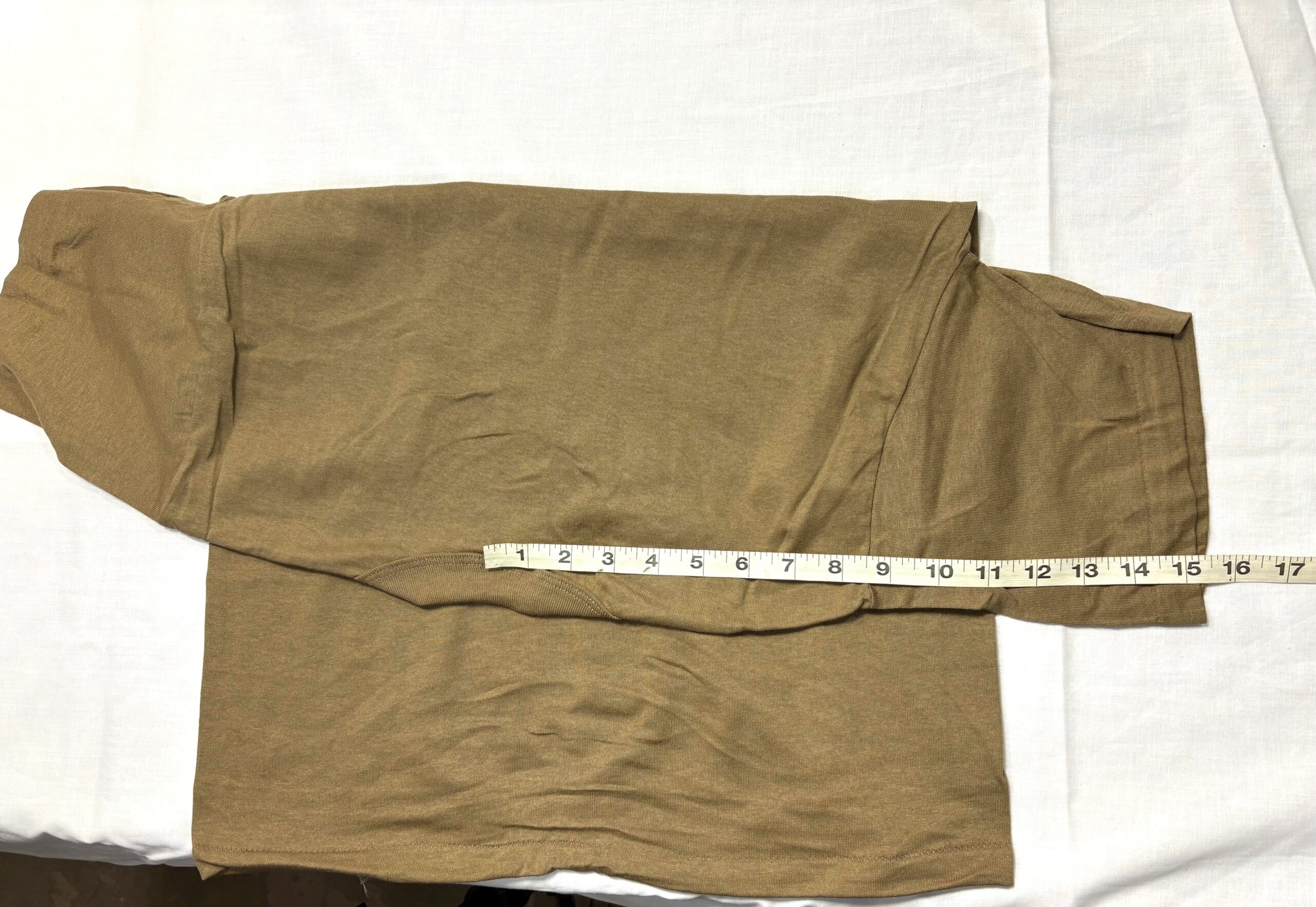 military t shirt brown small clg482 x (5)