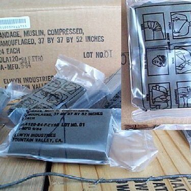 muslin bandage compressed hed386 3