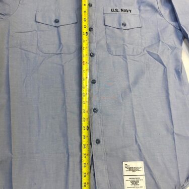 navy dungaree shirt 2x clg2091 x (2)