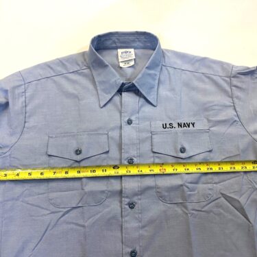 navy dungaree shirt 2x clg2091 x (3)