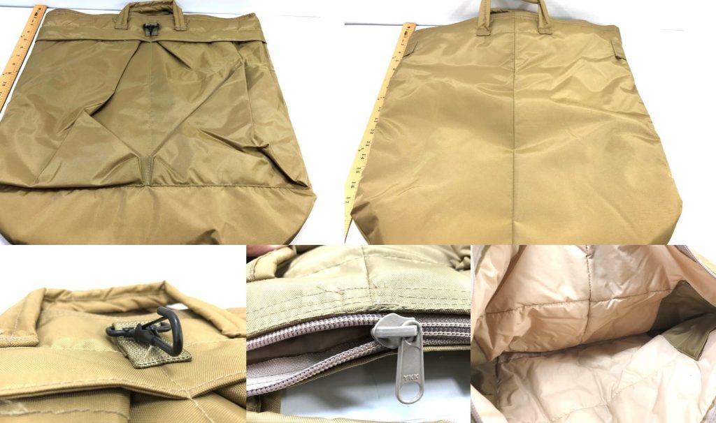 Pilot's Helmet Bag Padded Nylon Construction 20''x20''