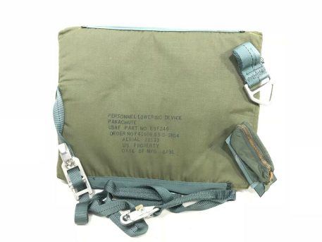 personal pilots lowering device for parachute harness