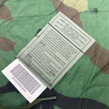 poncho liner new otg123 3