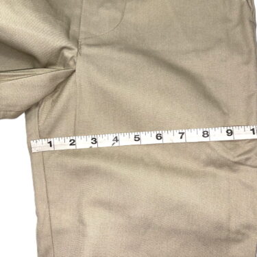 prison khaki trousers browned stained size 28 (5)