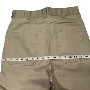 prison khaki trousers browned stained size 28 (6)