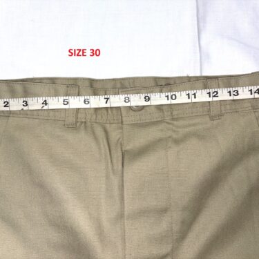 prison khaki trousers browned stained size 30 (5)